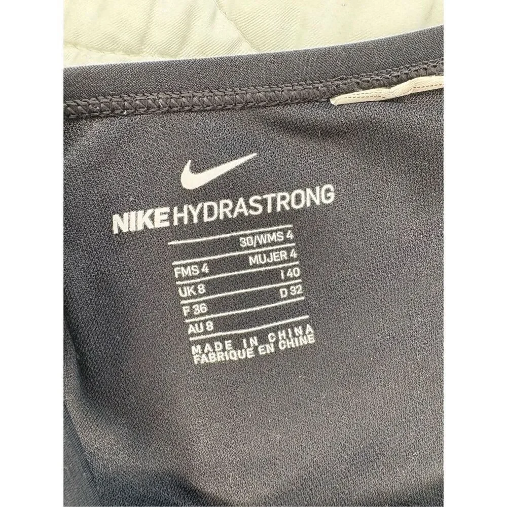 Nike Hydrastrong black one piece swimsuit - 4